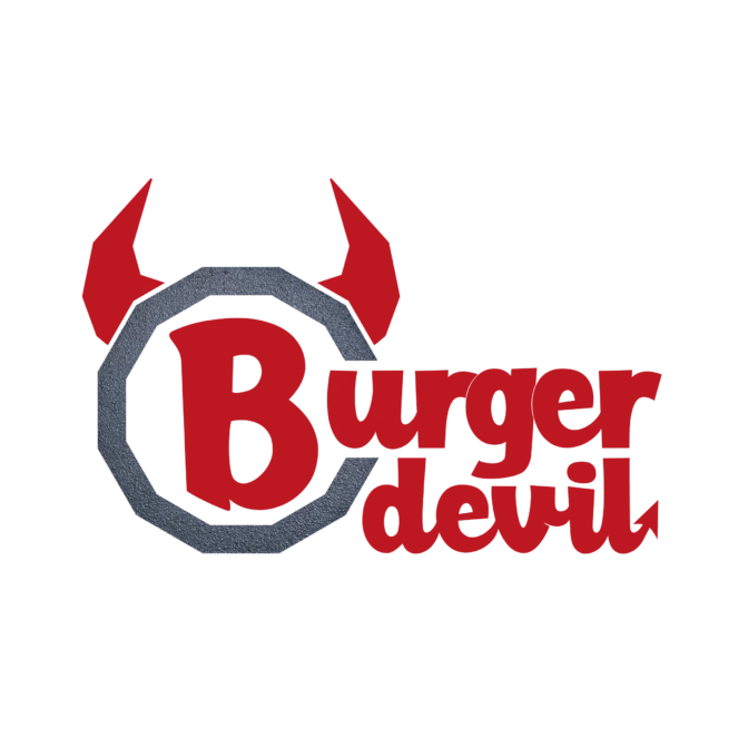 burger devil logo Rheinpiraten Agentur in Rheinbreitbach, Bonn und Köln– Grafikdesign, Webdesign, Werbetechnik & Textilveredelung